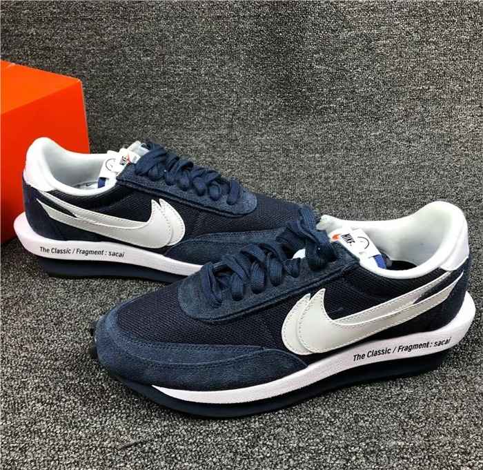 나이키 x 사카이 x 프라그먼트 LD와플 블랙큰드 블루 DH2684-400 photo review